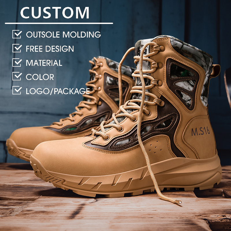 High Quality Waterproof Tactical Snow Boots