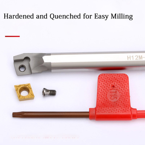 AFDJ SCKCR/L Utensile per Tornitura Interna ad Alta Efficienza CNC <span class=keywords><strong>75</strong></span> Gradi, Tipo Filettato 65HRC, Rivestimento in Nitruro di Titanio e Alluminio - Product Image 6