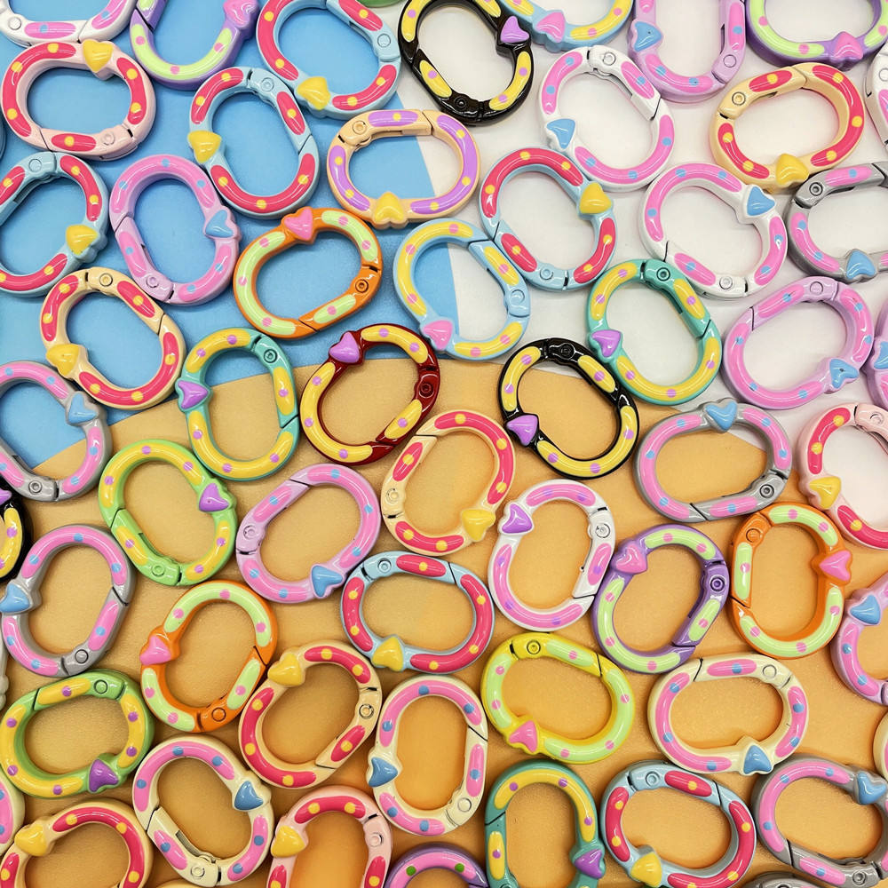 Anneau de ressort goutte à goutte ovale