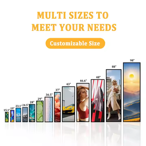 CH 43.8 <span class=keywords><strong>Android</strong></span> trung tâm mua sắm thương mại áp phích kéo dài thanh LCD kỹ thuật số biển quảng cáo Màn hình hiển thị cho cửa hàng kinh doanh - Product Image 3