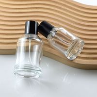Botol semprot kaca parfum isi ulang 30 ml 50ml 1.7oz botol parfum perjalanan kosong besar botol parfum pengganti isi ulang