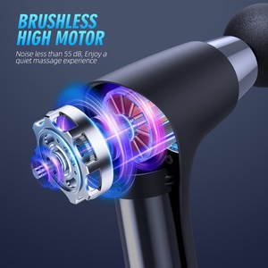 Pistola de Masaje para Gimnasio y Fitness, para Recuperación Muscular, Portátil, Inalámbrica, de Percusión Profunda, para Masaje Facial - Product Image 4