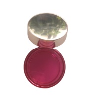 Pot en plastique PETG personnalisé avec logo, 50g, vide, pour crème cosmétique, avec couvercle en aluminium et plastique, pour pommade capillaire, beurre corporel