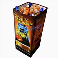 Papier de benne basculante en carton à 4 niveaux personnalisé pour magasin de détail pour affichage de la pop pour point d'achat publicité pour t-shirts