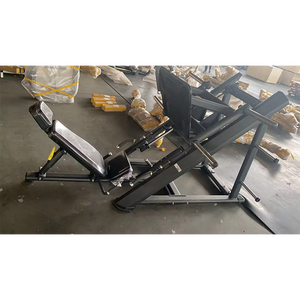 Équipement de <span class=keywords><strong>musculation</strong></span> pour salle de sport commerciale, <span class=keywords><strong>machine</strong></span> à presse à <span class=keywords><strong>jambes</strong></span> à 45 degrés à charge de plaques pour la <span class=keywords><strong>musculation</strong></span> - Product Image 5