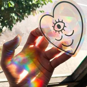 Pegatina de <span class=keywords><strong>Vinilo</strong></span> Personalizada Reutilizable Ecológica Resistente al Agua con Tinta UV, Adhesiva Estática y Removible <span class=keywords><strong>para</strong></span> Ventanas con Superficie Brillante, <span class=keywords><strong>para</strong></span> Velas y Refrigeradores - Product Image 4
