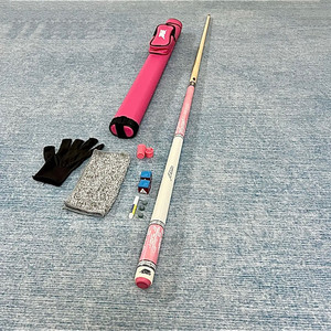 PREOAIDR Taco de billar de madera de arce de 2 piezas con funda pintada y unión de latón, palo de billar duradero para juegos de snooker - Product Image 4