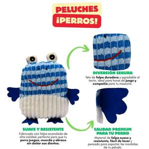 Juguetes de Peluche para Perros Yommy, Colores Surtidos, Juguetes Duraderos para Mascotas - Product Image 5
