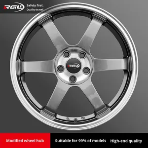 ล้อแม็กซ์อะลูมิเนียมอัลลอยด์โครเมียมขนาด 16-18 นิ้ว รุ่นใหม่ สำหรับตกแต่งรถยนต์ JDM แบบขยายขอบ สำหรับ Ruizhi <span class=keywords><strong>Fit</strong></span> Golf <span class=keywords><strong>TE37</strong></span> - Product Image 4