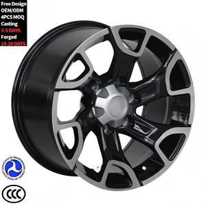 Velg Mobil Penumpang Alloy 17x9 Inch 6x139.7 Cocok untuk Toyota Tacoma Tundra 4 Runner SUV Offroad Velg Enkei # SU1203 - Product Image 1