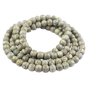 Perles de graines de Bodhi de Hainan, 108 pièces, chapelet bouddhiste vert à peau foncée pour hommes et femmes, bijoux de collection - Product Image 4