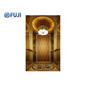 EAC FUJI Elevator Passenger Lift 630kg 6~8people European Style Elevator Lift High Quality in China Modern CYMA & VKS FUJI VVVF