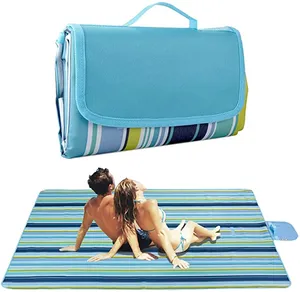 Outdoor & Picnic Blanket Extra Large Sand Proof and Waterproof Portable Beach Mat for Camping Hiking Festivals