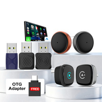 Adaptador Inalámbrico Universal Portátil Carplay Android Auto USB, Dongle Multimedia para Auto, Plug and Play, Carlinkit Mini Ultra Connect Smart