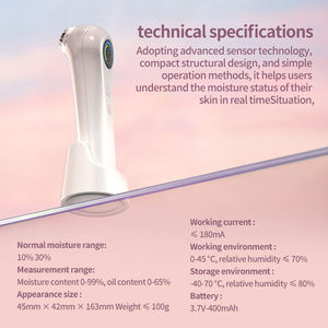 Analyseur d'hydratation cutanée portable ABS haute précision, connecté par USB, détecteur de source lumineuse, testeur, fabriqué en usine OEM - Product Image 4