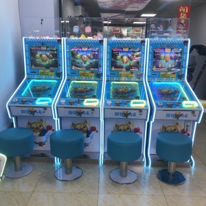 Máquina de Juego de Pinball de Madera Arcade, Control con Joystick, Funciona con Monedas, para Niños Menores de 3 Años, Centros de Juego - Product Image 6