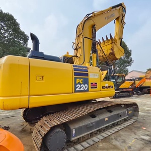 Excavadora Usada Barata Komatsu PC220-6/7/8 de 22 Toneladas con Motor, Caja de Cambios, Bomba y Componentes Originales para Minería y Movimiento de Tierras - Product Image 5