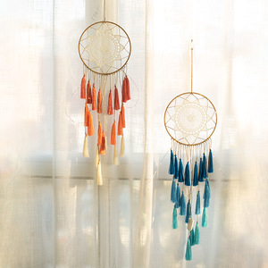 Gland Dreamcatcher carillons éoliens pendentif tissé à la main coloré créatif décor à la maison boutique pendentif - Product Image 3