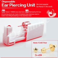 Gyyw — Piercing pistolet à boucles d'oreilles, jetable, sécurité deuxième génération, outil de perçage, clou pour oreilles, Kit de perçage, en vogue