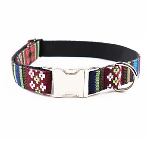 최소 주문 맞춤 애완 동물 럭셔리 디자이너 패션 개 액세서리 칼라 핑크 - Product Image 2