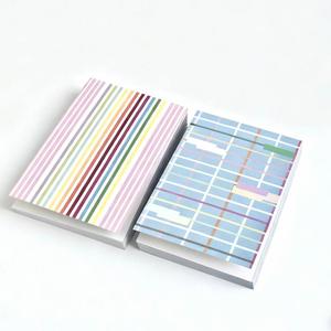 Art Color Pattern Loose Leaf Memo Pad Notebooks Creative Stationery for Office School Use Modern Design Paper Can Memos - Product Image 2