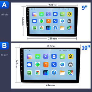 Autoradio STWEI Android 13 T100 1280X720 9/10 pouces, lecteur universel, navigation vidéo multimédia pour Lada, Hyundai, Suzuki, Ford - Product Image 6