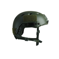 Casque de protection tactique BJ rapide en plastique ABS pour jeux CS d'extérieur avec système de réglage intérieur OPS
