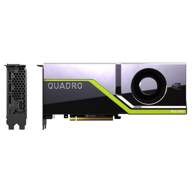 48GB GDDR6 Workstation Graphics Card PCI Express 3.0 with ECC for Professional Rendering