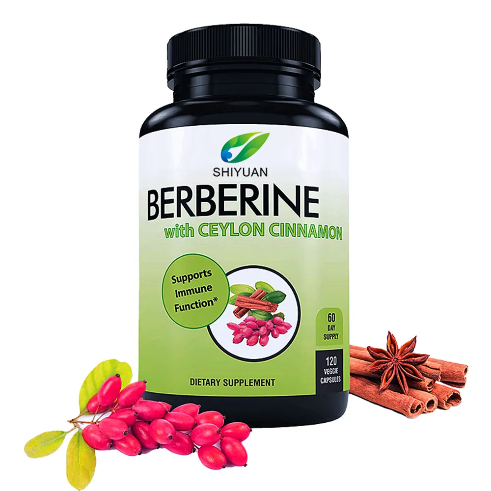 Berberine Syringin 120แคปซูลผัก,อาหารเสริมสูตรปรับแต่งได้ตามต้องการระบบภูมิคุ้มกันที่ดีต่อสุขภาพ