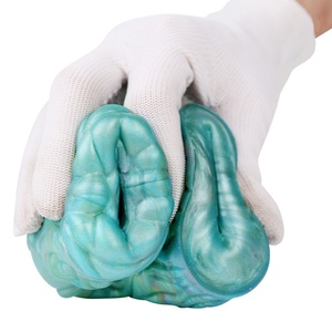 GEEBA Nuevo Masturbador Masculino de Copa con Diseño de Lobo Animal Realista de Canal Único, con Perlas Roscadas para Masaje y Entrenador de Pene para Adultos - Product Image 1