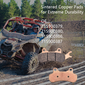 Kit de plaquettes de frein avant et arrière pour BRP X3 Maverick Turbo Defender HD8/5/10 XT Traxter <span class=keywords><strong>T</strong></span> <span class=keywords><strong>Max</strong></span> Tous modèles OEM FA682 FA683 Pièces ATV/UTV - Product Image 4