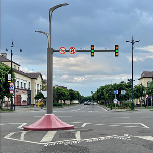 100W extérieur en alliage d'aluminium corps LED réverbère résistant aux intempéries SMD puce éclairage intelligent pôle de surveillance IP67 batterie à la mode - Product Image 5