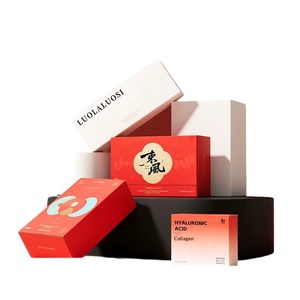 Cajas de Cartón Blancas Personalizadas para Bebidas Sólidas, Embalaje Plegable e Impreso por el Fabricante - Product Image 1
