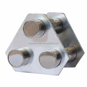 Neodymium Magnet Rod With Hole Nickel-Coated Permanent Magnet Bar <strong>Magnetic</strong> Filter Remover Bending Moulding Service Available - Product Image 4