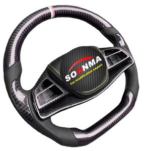 Venta Directa de Fábrica: Volante de Fibra de Carbono de 3 Radios para Modificación de BYD Han EV/<span class=keywords><strong>DM</strong></span> 20-21 - Product Image 6