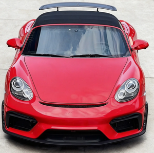 Kit carrosserie personnalisé pour Porsche Boxster Cayman 987 2006-2012, mise à niveau vers un pare-chocs <span class=keywords><strong>avant</strong></span> GT4RS, modifié en pare-chocs <span class=keywords><strong>avant</strong></span> GT4RS - Product Image 3