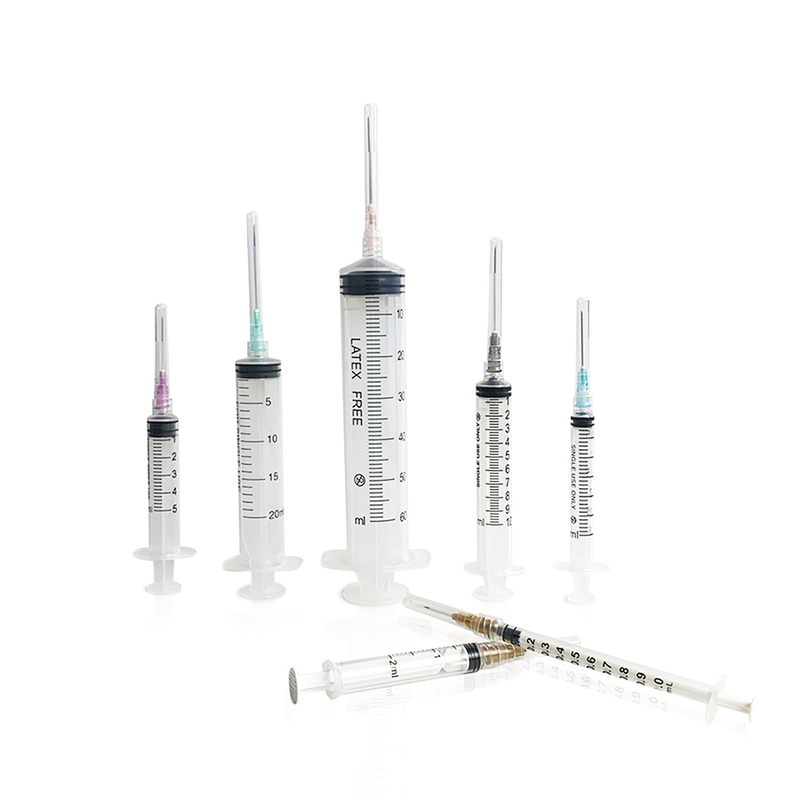 Bulk Pack Disposable Syringe with Needle