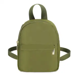 New Design multifunktion ale grüne Mini kleine lässige Sport rucksäcke Reise rucksack für Mädchen Frauen