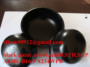 Đường kính lớn dầu và khí đốt phụ kiện đường ống, nắp ống - Product Image 2