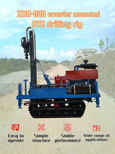מקדחות סלע לעומק רב עם פטיש <span class=keywords><strong>DTH</strong></span> בלחץ אוויר גבוה ומשאבה מונעת דיזל, עומק קידוח מקסימלי 70 מטר, ניידות - Product Image 2