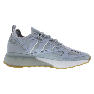 Chaussures Adidas Zx 2K Boost pour homme, tige grise, tricot, fitness, respirantes, semelle intérieure en EVA, maille, caoutchouc, PU, toutes saisons |   100% authentique - Product Image 4