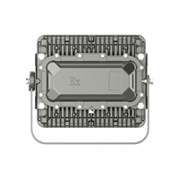Lampe à LED antidéflagrante IP66 pour stations-service 100W/200W Projecteur d'inondation antidéflagrant Corps en aluminium avec garantie de 3 ans ATEX