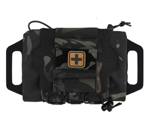 Bolsa de Supervivencia Vacía DFS0815 Azul Negro Caqui CP Camuflaje, Bolsa Médica IFAK, Bolsa de Primeros Auxilios Molle EMT - Product Image 3