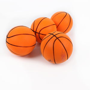 OEM Custom Logo PU 12cm Mini Knijpbal Party Favor Gift Promotie Stressverlichting Sport Speelgoed Stille Basketbal Unisex - Product Image 1