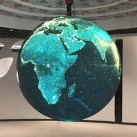Pantalla LED Esférica de Alta Calidad, Diámetro de 1.5m, Pantalla Esférica P2, Pantalla LED en Forma de Bola