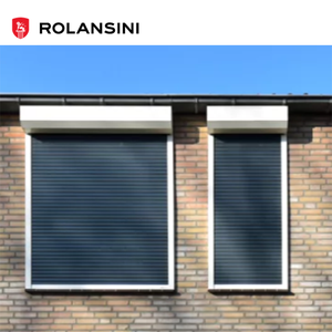 Rolansini Trung Quốc Nhà Sản Xuất Hiện Đại Bên Ngoài Tự Động Rèm Tùy Chỉnh Được Thiết Kế Hợp Kim Nhôm Con Lăn Màn Trập Cửa Sổ - Product Image 2