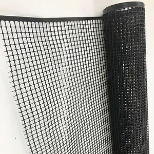 Heavy duty black color 10x10mm square mesh garden fence