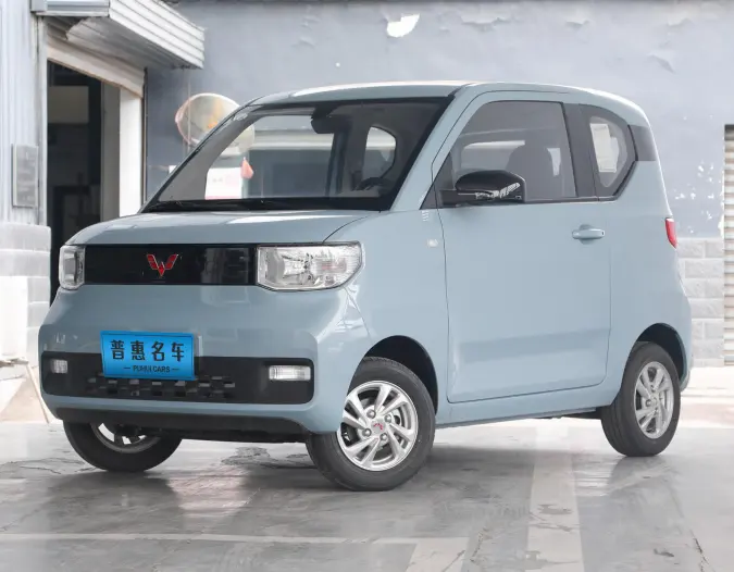 In Stock Cheap Mini Car Stylish Small Electric Car With 5-seat Lower Range For Wuling Hongguang Mini Ev