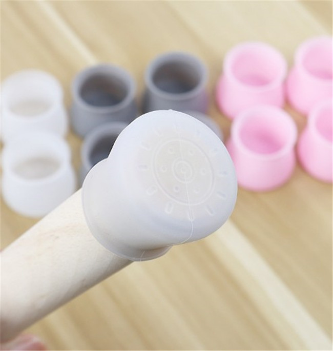 Новая модная Нескользящая квадратная и круглая силиконовая крышка для ножек стула, мебельная крышка