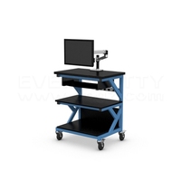 Mobilier scolaire, équipement de laboratoire de chimie, biologie, physique, console de laboratoire en acier, table d'ordinateur, atelier, design moderne